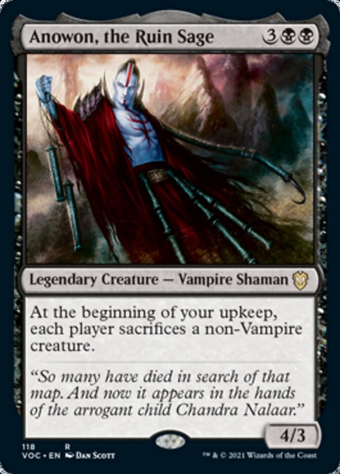Anowon, the Ruin Sage [Innistrad: Crimson Vow Commander] - Magic: The Gathering - Card Brawlers | Quebec | Canada |