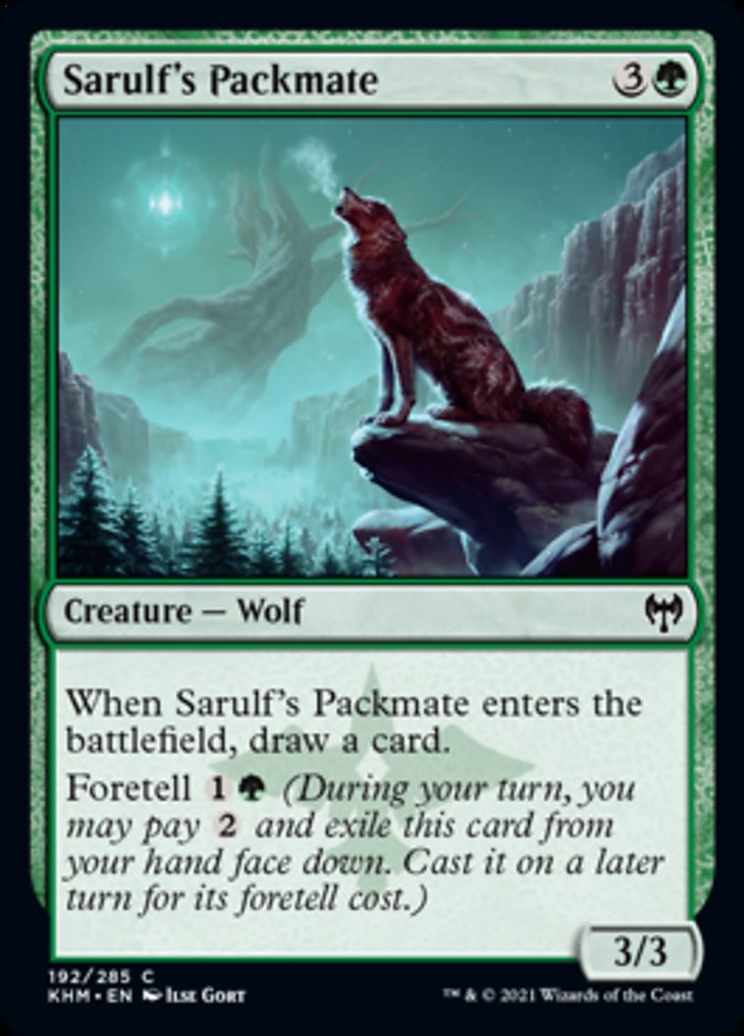 Sarulf's Packmate [Kaldheim] - Magic: The Gathering - Card Brawlers | Quebec | Canada |