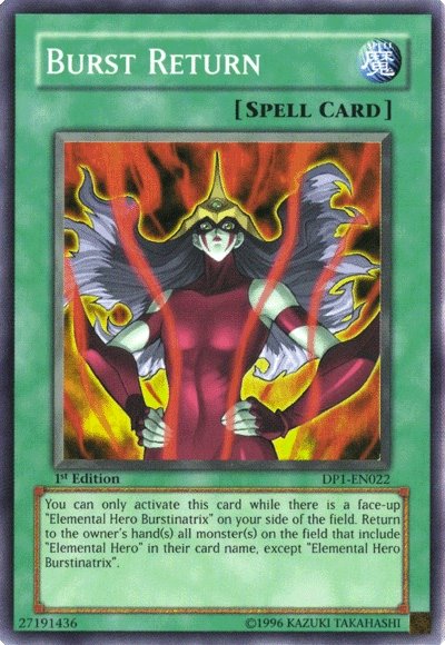 Burst Return [DP1-EN022] Super Rare - Yu-Gi-Oh! - Card Brawlers | Quebec | Canada |