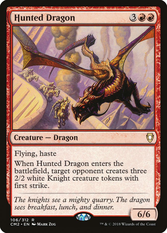 Hunted Dragon [Commander Anthology Volume II] - Magic: The Gathering - Card Brawlers | Quebec | Canada |