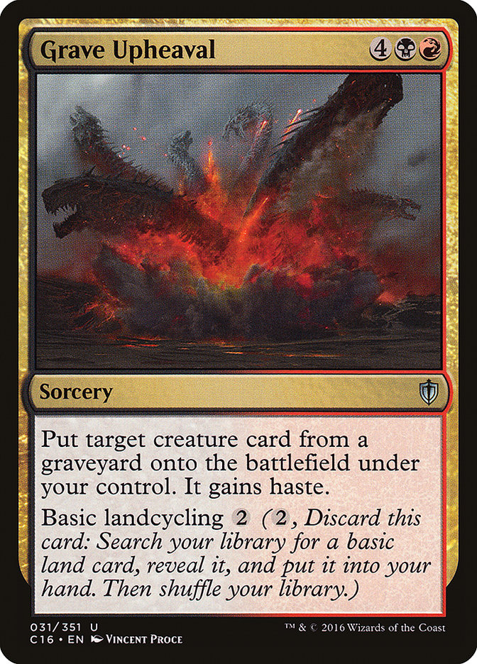 Grave Upheaval [Commander 2016] - Magic: The Gathering - Card Brawlers | Quebec | Canada |