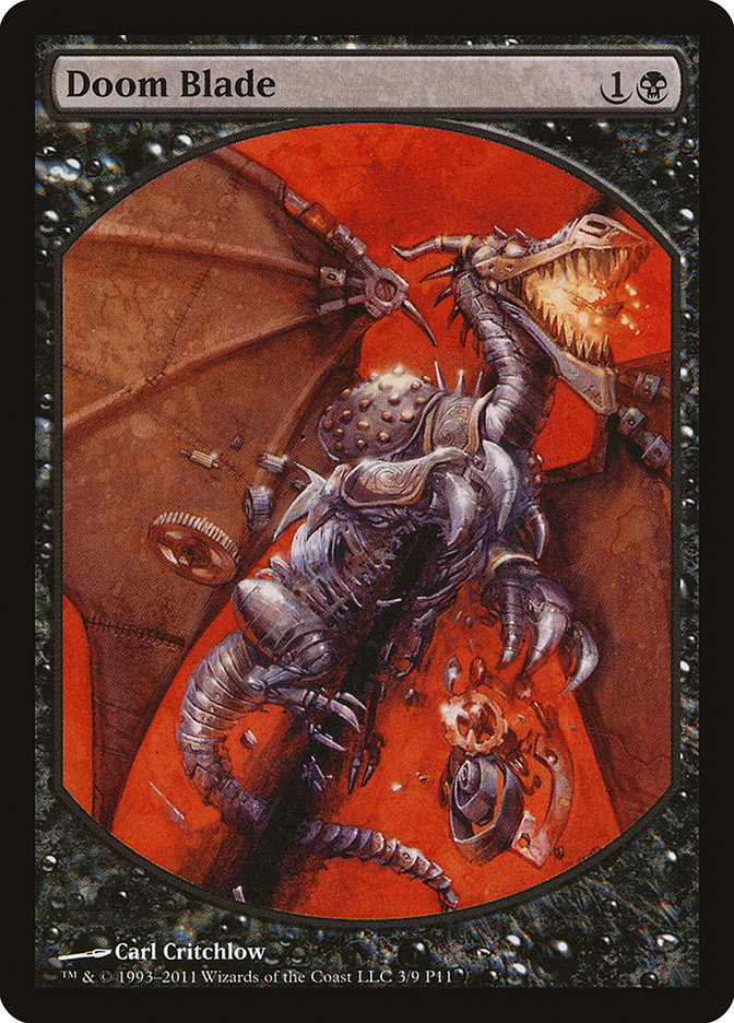 Doom Blade [Magic Player Rewards 2011] - Magic: The Gathering - Card Brawlers | Quebec | Canada |