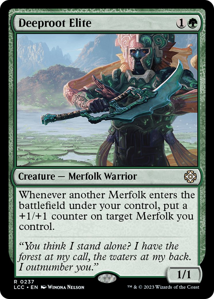 Deeproot Elite [The Lost Caverns of Ixalan Commander] - Magic: The Gathering - Card Brawlers | Quebec | Canada |