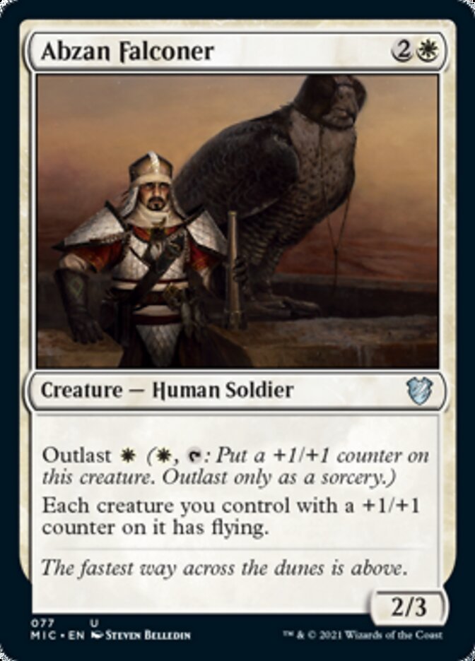 Abzan Falconer [Innistrad: Midnight Hunt Commander] - Magic: The Gathering - Card Brawlers | Quebec | Canada |
