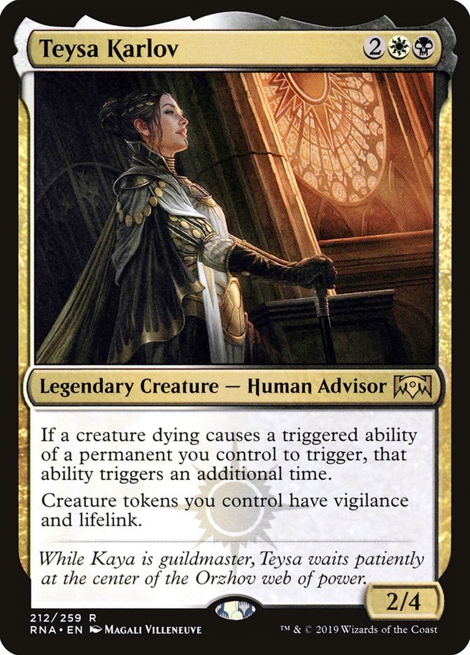 Teysa Karlov [Ravnica Allegiance] - Magic: The Gathering - Card Brawlers | Quebec | Canada |