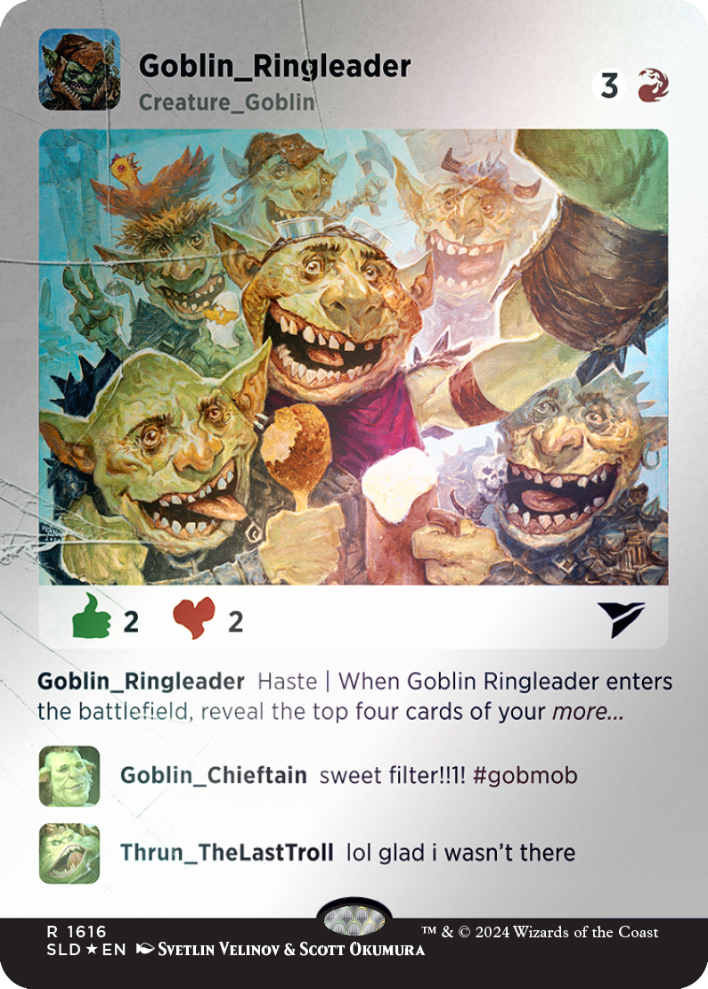 Goblin Ringleader (Rainbow Foil) [Secret Lair Drop Series] - Magic: The Gathering - Card Brawlers | Quebec | Canada |