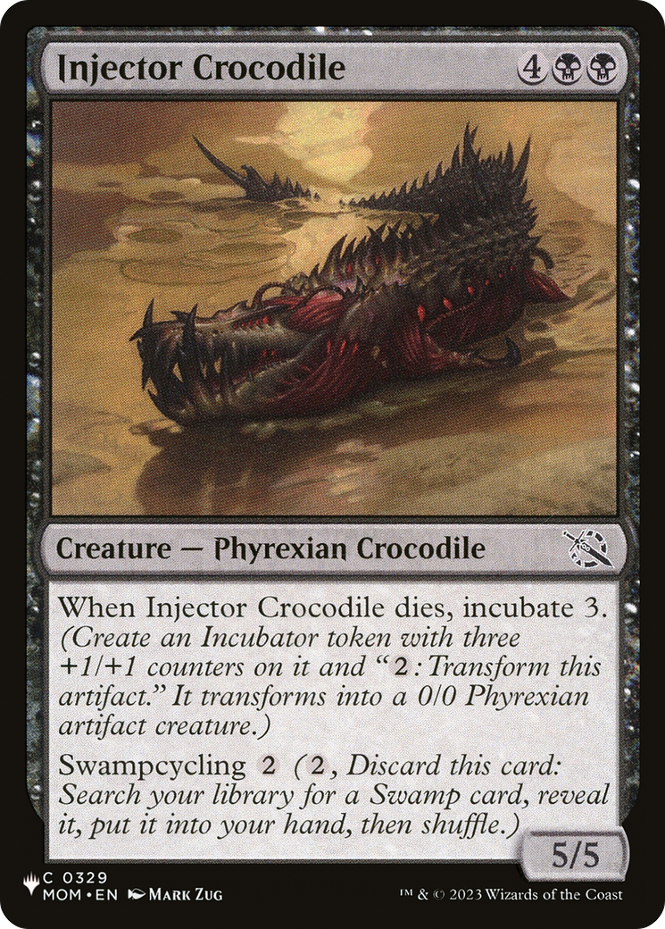 Injector Crocodile [The List] - Magic: The Gathering - Card Brawlers | Quebec | Canada |