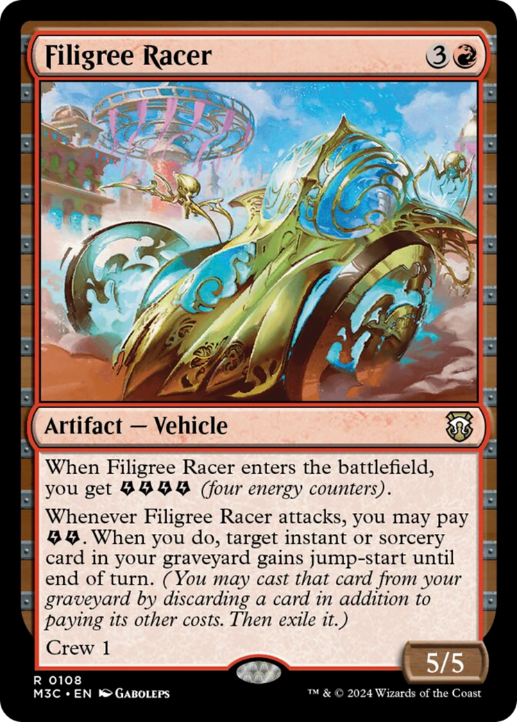 Filigree Racer [Modern Horizons 3 Commander] - Magic: The Gathering - Card Brawlers | Quebec | Canada |