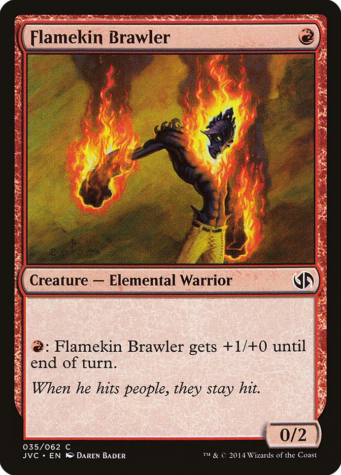 Flamekin Brawler [Duel Decks Anthology] - Magic: The Gathering - Card Brawlers | Quebec | Canada |