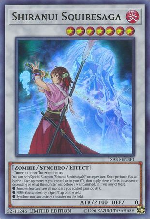 Shiranui Squiresaga [SAST-ENSP1] Ultra Rare - Yu-Gi-Oh! - Card Brawlers | Quebec | Canada |