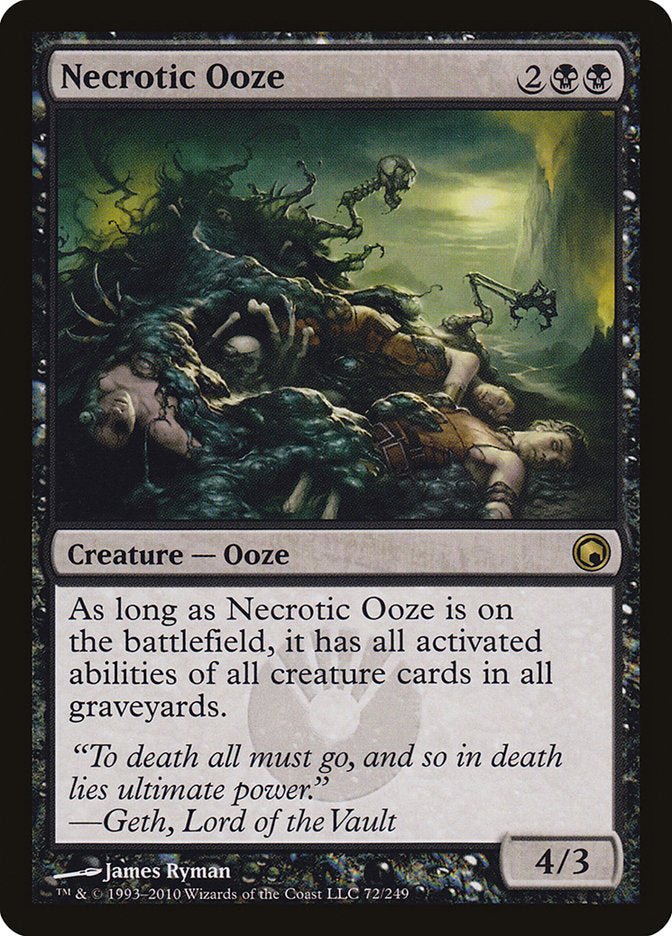 Necrotic Ooze [Scars of Mirrodin] - Magic: The Gathering - Card Brawlers | Quebec | Canada |