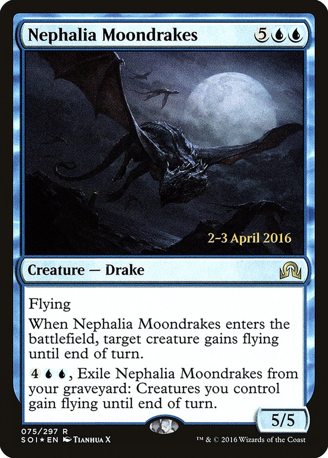 Nephalia Moondrakes [Shadows over Innistrad Prerelease Promos] - Magic: The Gathering - Card Brawlers | Quebec | Canada |