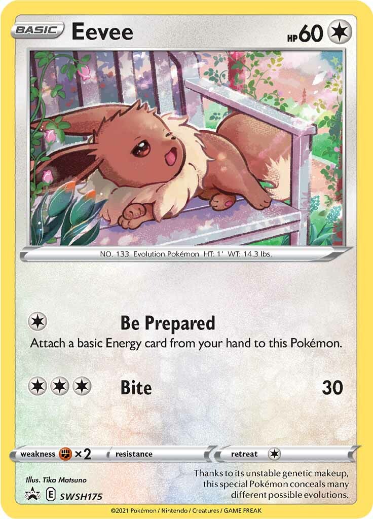 Eevee (SWSH175) [Sword & Shield: Black Star Promos] - Pokémon - Card Brawlers | Quebec | Canada |