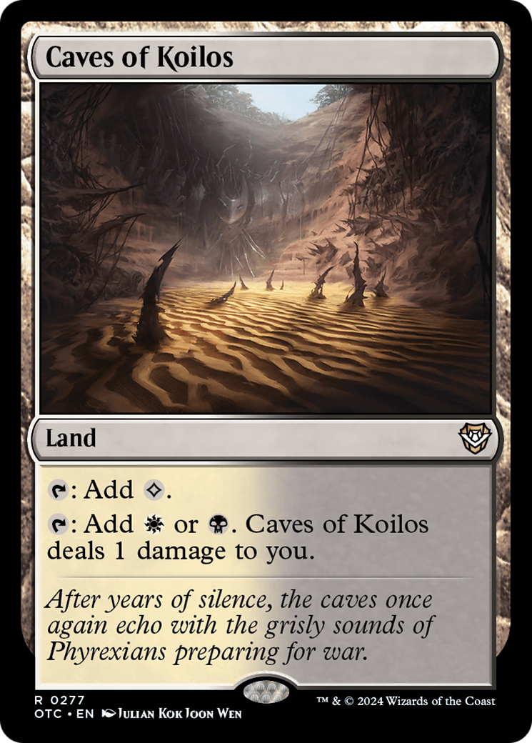 Caves of Koilos [Outlaws of Thunder Junction Commander] - Magic: The Gathering - Card Brawlers | Quebec | Canada |