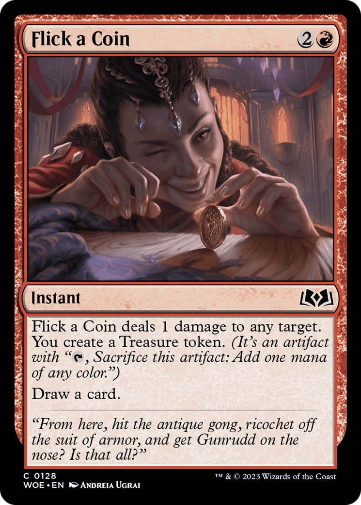 Flick a Coin [Wilds of Eldraine] - Magic: The Gathering - Card Brawlers | Quebec | Canada |