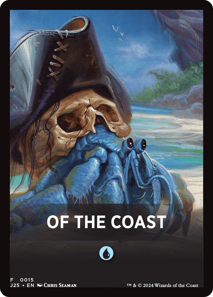 Of The Coast Theme Card [Foundations Jumpstart Front Cards] - Magic: The Gathering - Card Brawlers | Quebec | Canada |