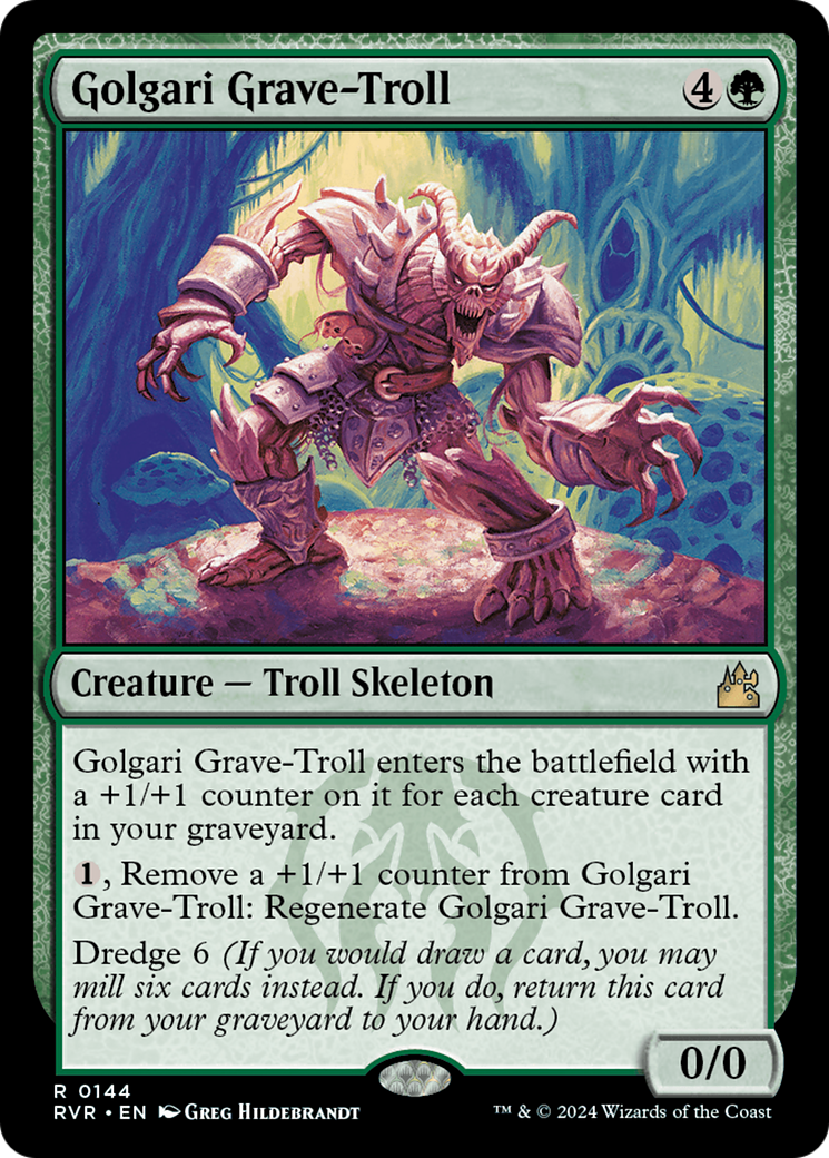 Golgari Grave-Troll [Ravnica Remastered] - Magic: The Gathering - Card Brawlers | Quebec | Canada |