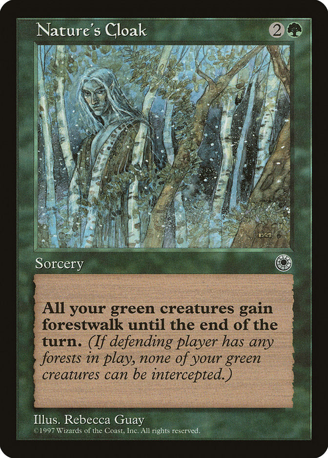 Nature's Cloak [Portal] - Magic: The Gathering - Card Brawlers | Quebec | Canada |