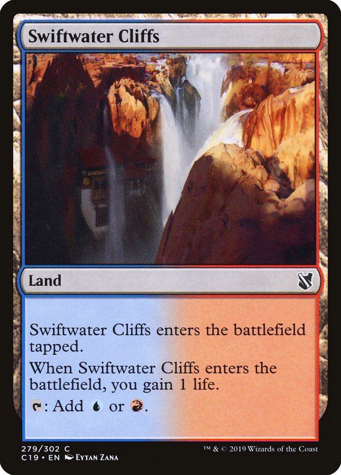 Swiftwater Cliffs [Commander 2019] - Magic: The Gathering - Card Brawlers | Quebec | Canada |