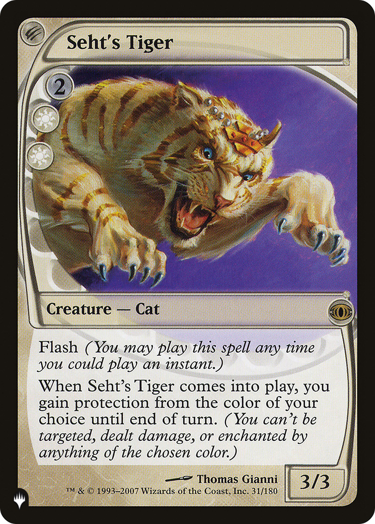 Seht's Tiger [The List] - Magic: The Gathering - Card Brawlers | Quebec | Canada |