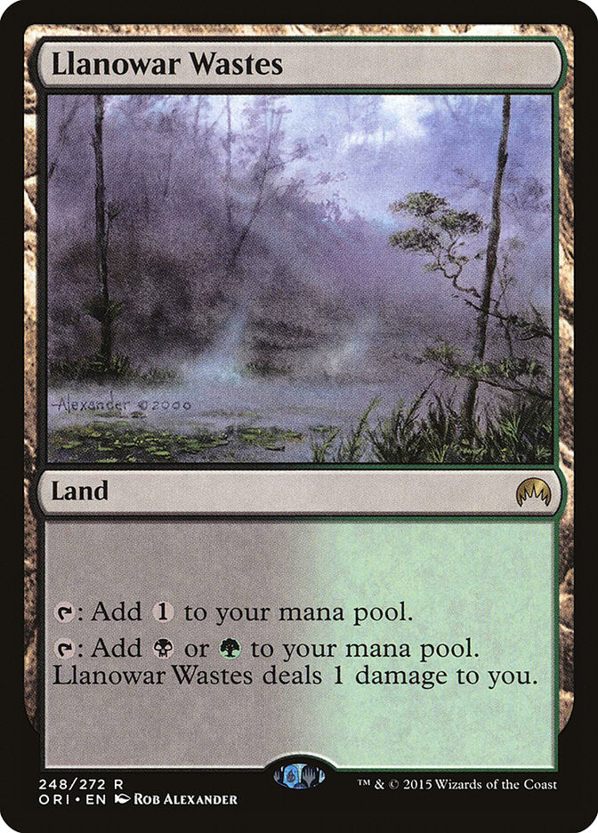 Llanowar Wastes [Magic Origins] - Magic: The Gathering - Card Brawlers | Quebec | Canada |