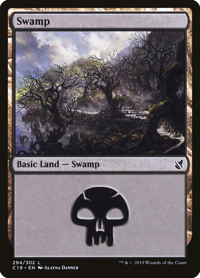 Swamp (294) [Commander 2019] - Magic: The Gathering - Card Brawlers | Quebec | Canada |
