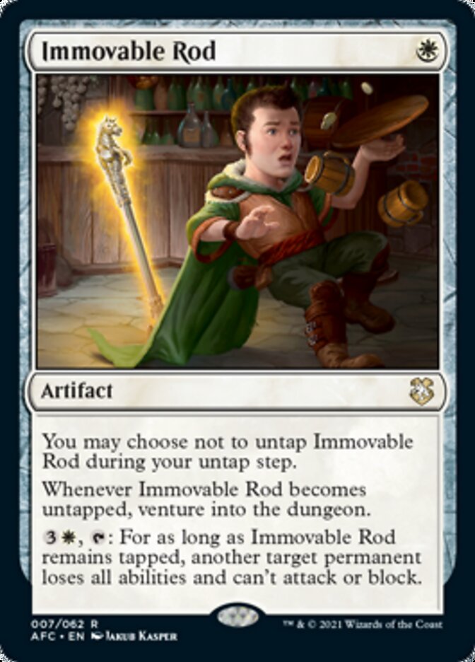 Immovable Rod [Dungeons & Dragons: Adventures in the Forgotten Realms Commander] - Magic: The Gathering - Card Brawlers | Quebec | Canada |