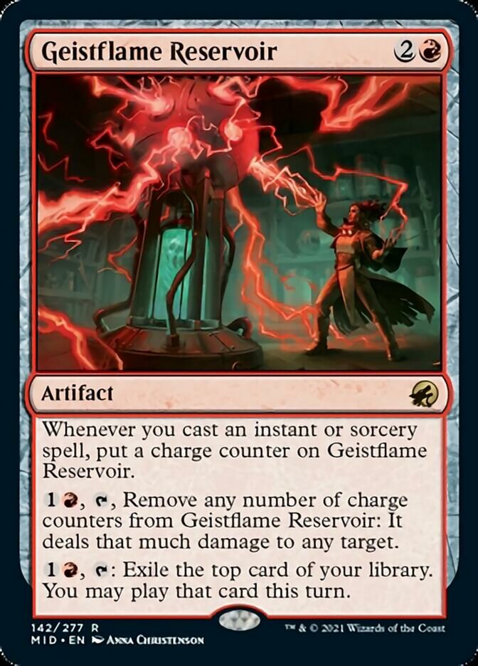 Geistflame Reservoir [Innistrad: Midnight Hunt] - Magic: The Gathering - Card Brawlers | Quebec | Canada |