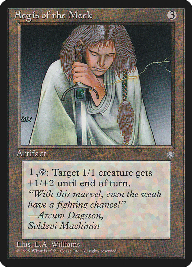 Aegis of the Meek [Ice Age] - Magic: The Gathering - Card Brawlers | Quebec | Canada |