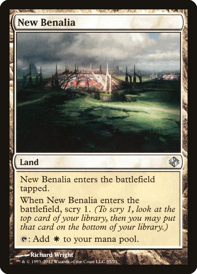 New Benalia [Duel Decks: Venser vs. Koth] - Magic: The Gathering - Card Brawlers | Quebec | Canada |