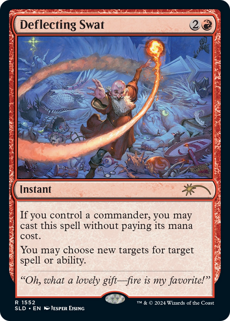 Deflecting Swat (Rainbow Foil) [Secret Lair Drop Series] - Magic: The Gathering - Card Brawlers | Quebec | Canada |