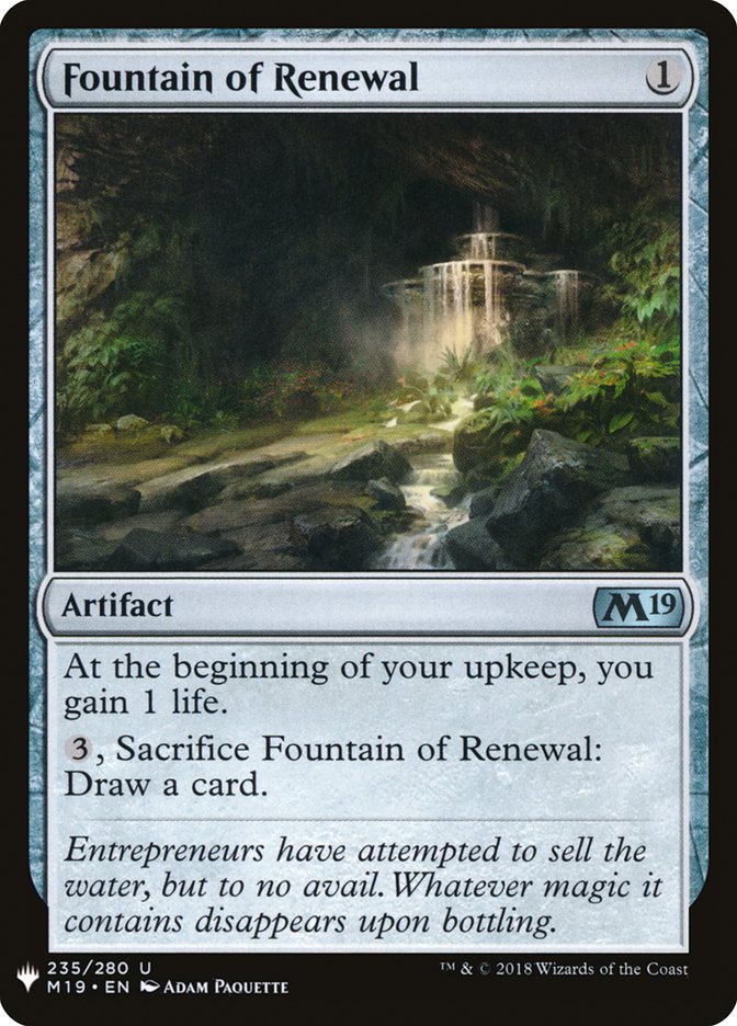 Fountain of Renewal [Mystery Booster] - Magic: The Gathering - Card Brawlers | Quebec | Canada |
