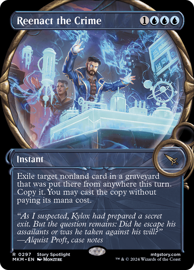 Reenact the Crime (Showcase) [Murders at Karlov Manor] - Magic: The Gathering - Card Brawlers | Quebec | Canada |