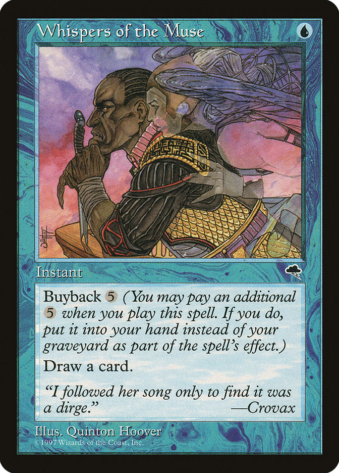 Whispers of the Muse [Tempest] - Magic: The Gathering - Card Brawlers | Quebec | Canada |