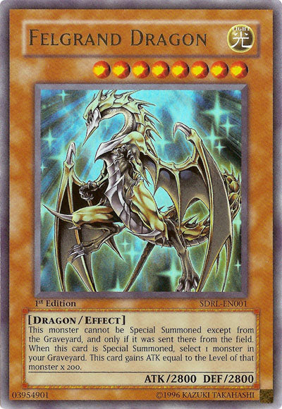 Dragon Felgrand [Deck de structure : L'avènement des seigneurs dragons] [SDRL-EN001] 