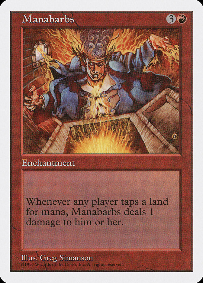 Manabarbs [Fifth Edition] - Magic: The Gathering - Card Brawlers | Quebec | Canada |