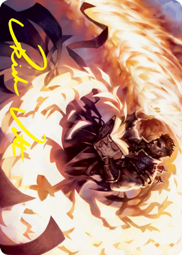 Revel in Silence Art Card (Gold-Stamped Signature) [Strixhaven: School of Mages Art Series] - Magic: The Gathering - Card Brawlers | Quebec | Canada |