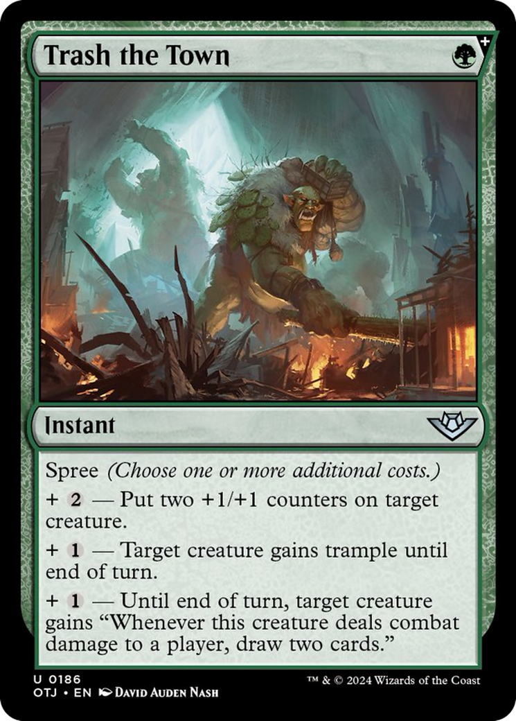 Trash the Town [Outlaws of Thunder Junction] - Magic: The Gathering - Card Brawlers | Quebec | Canada |