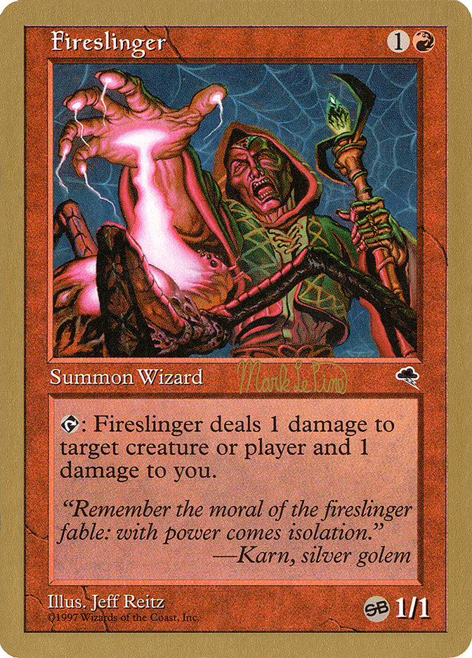 Fireslinger (Mark Le Pine) (SB) [World Championship Decks 1999] - Magic: The Gathering - Card Brawlers | Quebec | Canada |