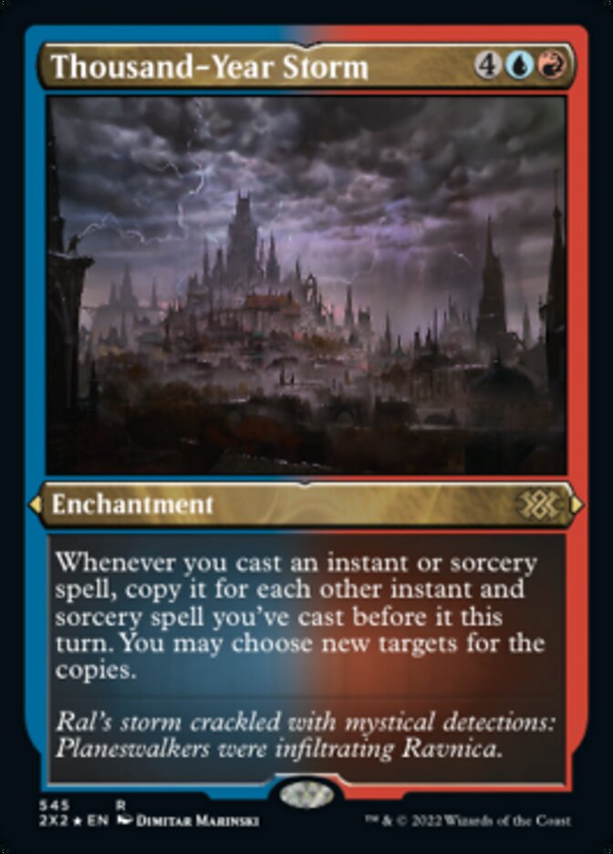 Thousand-Year Storm (Foil Etched) [Double Masters 2022] - Magic: The Gathering - Card Brawlers | Quebec | Canada |