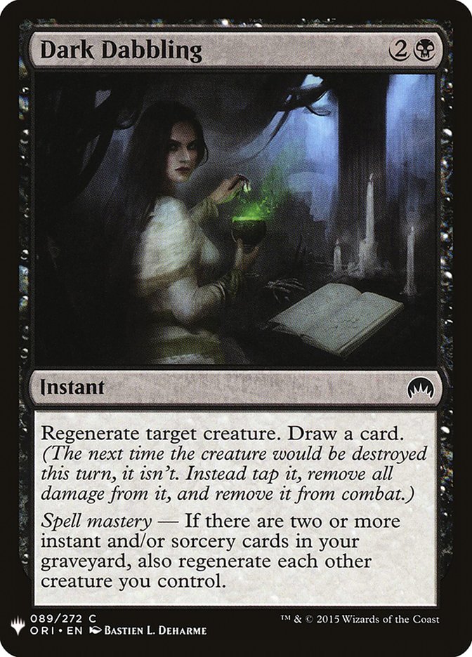 Dark Dabbling [Mystery Booster] - Magic: The Gathering - Card Brawlers | Quebec | Canada |