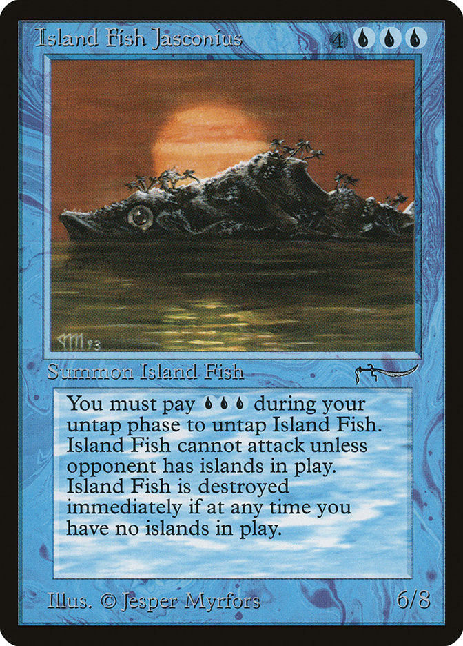 Island Fish Jasconius [Arabian Nights] - Magic: The Gathering - Card Brawlers | Quebec | Canada |