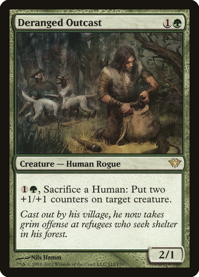 Deranged Outcast [Dark Ascension] - Magic: The Gathering - Card Brawlers | Quebec | Canada |