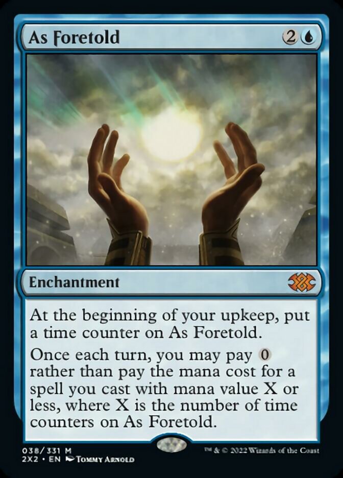 As Foretold [Double Masters 2022] - Magic: The Gathering - Card Brawlers | Quebec | Canada |