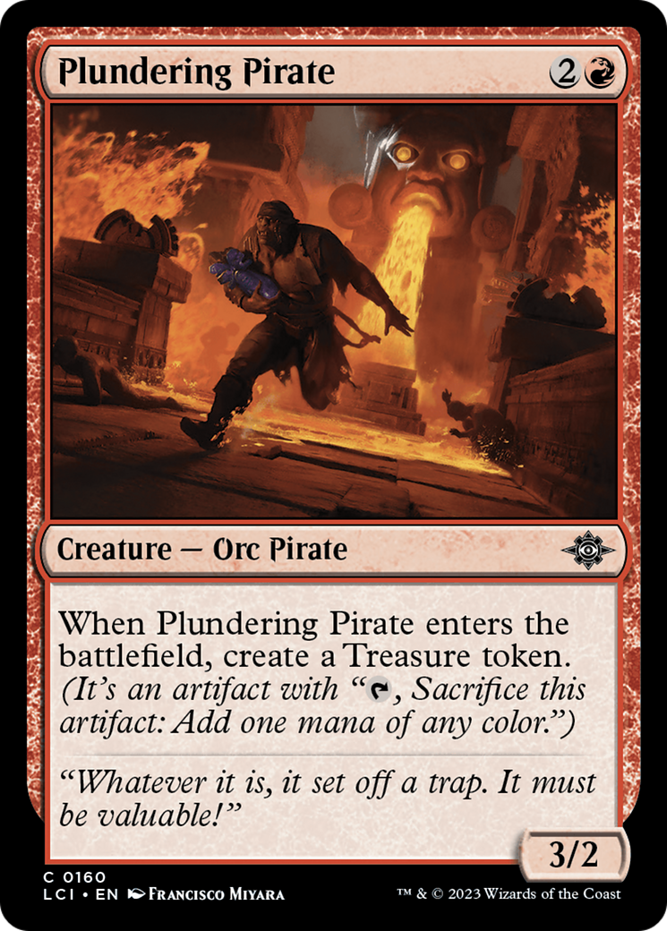 Plundering Pirate [The Lost Caverns of Ixalan] - Magic: The Gathering - Card Brawlers | Quebec | Canada |