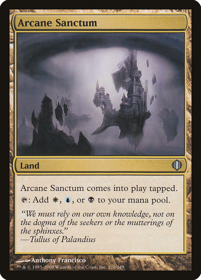 Arcane Sanctum [Shards of Alara] - Magic: The Gathering - Card Brawlers | Quebec | Canada |