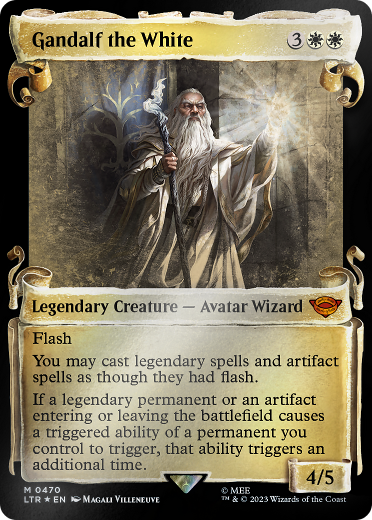 Gandalf the White [The Lord of the Rings: Tales of Middle-Earth Showcase Scrolls] - Magic: The Gathering - Card Brawlers | Quebec | Canada |