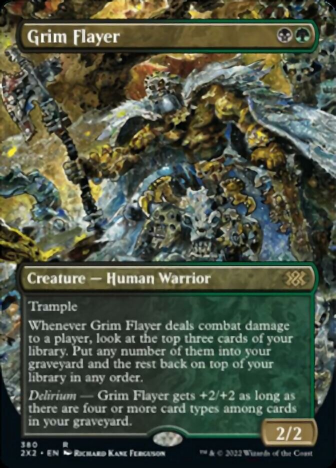 Grim Flayer (Borderless Alternate Art) [Double Masters 2022] - Magic: The Gathering - Card Brawlers | Quebec | Canada |