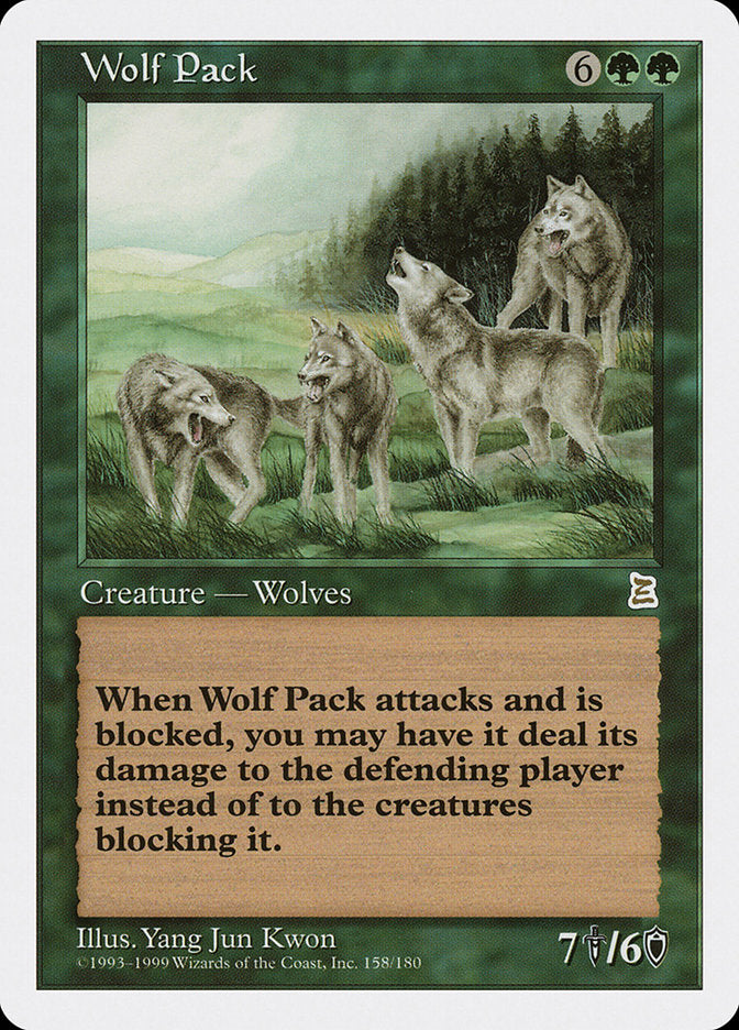 Wolf Pack [Portal Three Kingdoms] - Magic: The Gathering - Card Brawlers | Quebec | Canada |