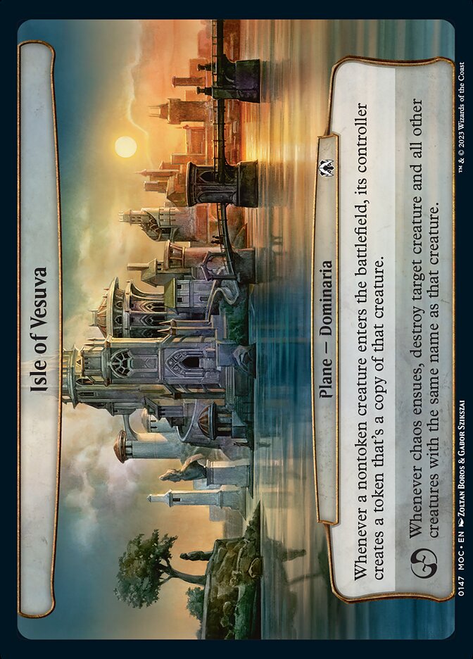 Isle of Vesuva [March of the Machine Commander] - Magic: The Gathering - Card Brawlers | Quebec | Canada |